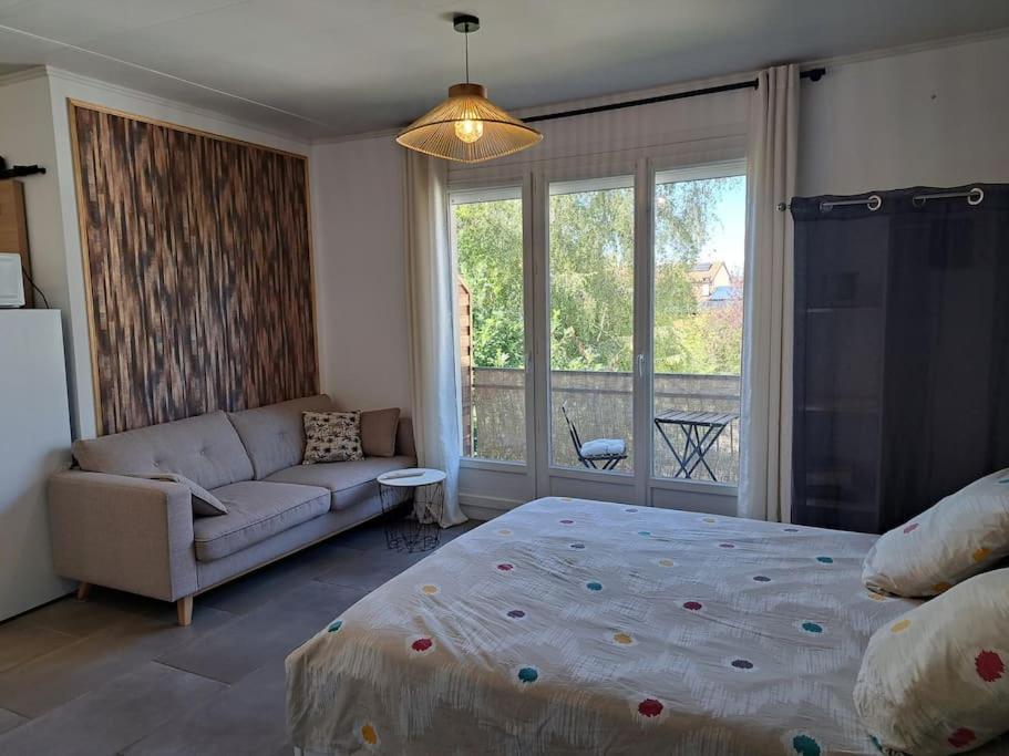 Studio Dans Maison Avec Jardin Et Balcon, Au Calme Serezin-du-Rhone Ngoại thất bức ảnh